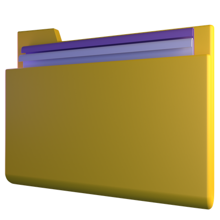 Business Folder  3D Icon