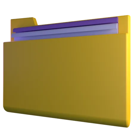 Business Folder  3D Icon