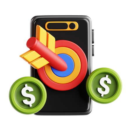 Business goal  3D Icon