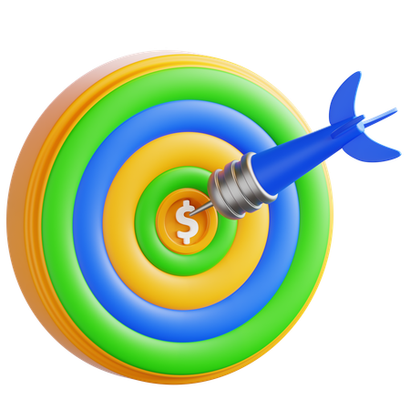 Business Goal  3D Icon