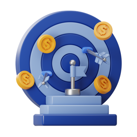Business Goal  3D Icon