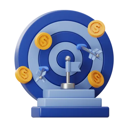 Business Goal  3D Icon