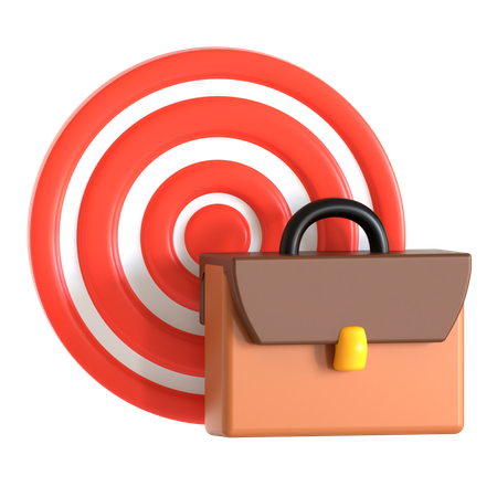 Business Goal  3D Icon
