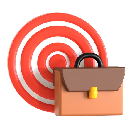 Business Goal  3D Icon