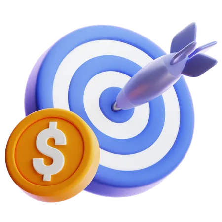 Business Goal  3D Icon