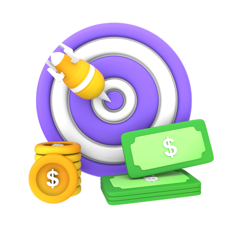 Business goal  3D Icon