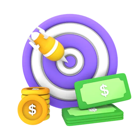 Business goal  3D Icon