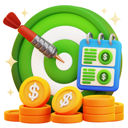 Business Goal  3D Icon