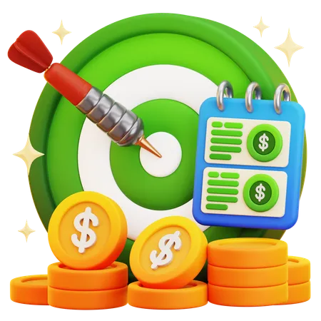 Business Goal  3D Icon