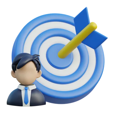 Business Goal  3D Icon