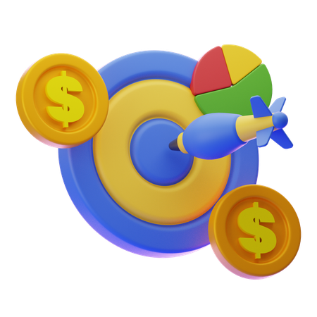 BUSINESS GOAL  3D Icon