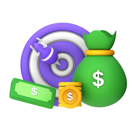 Business  goal  3D Icon