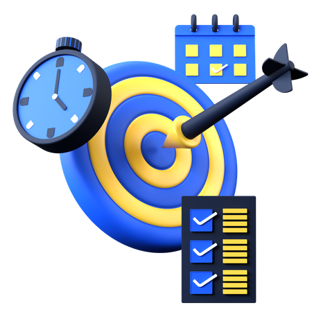 Business Goal  3D Icon