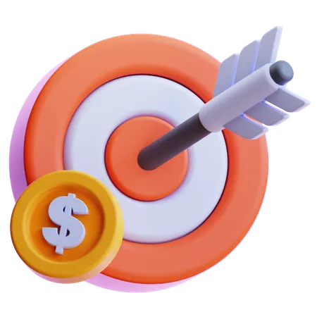 Business Goal  3D Icon