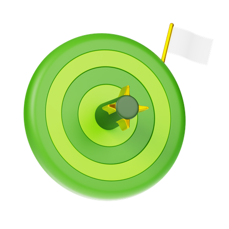 Business Goal  3D Icon