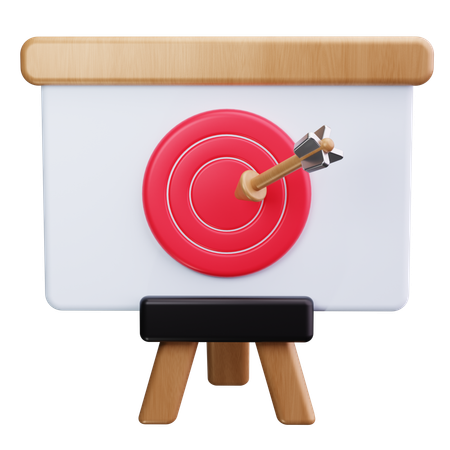 Business Goal  3D Icon