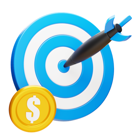 Business Goal  3D Icon