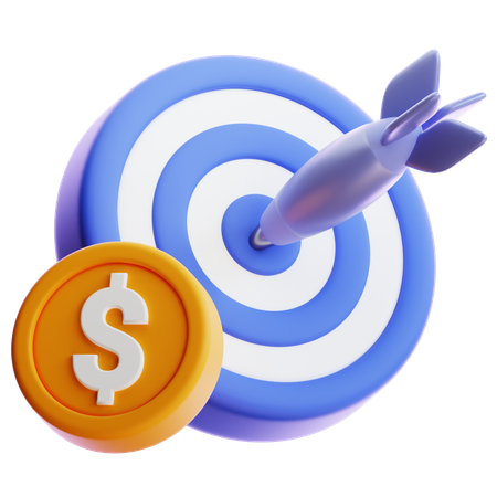Business Goal  3D Icon