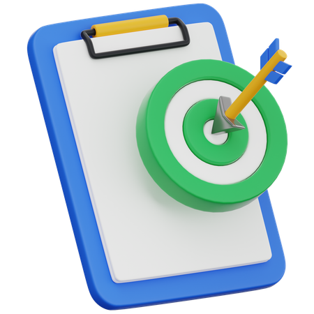 Business Goal  3D Icon