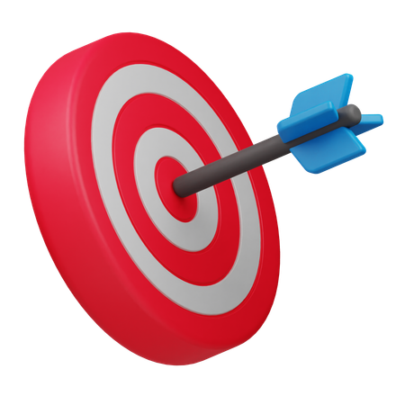 Business Goal  3D Icon