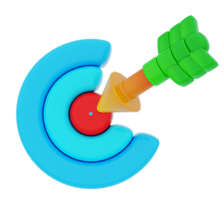 Business Goal Setting  3D Icon