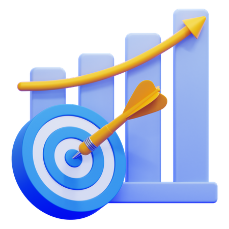 Business Goals  3D Icon