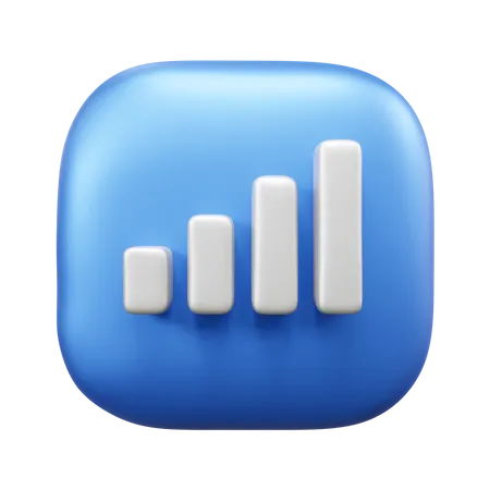 Business Graph  3D Icon