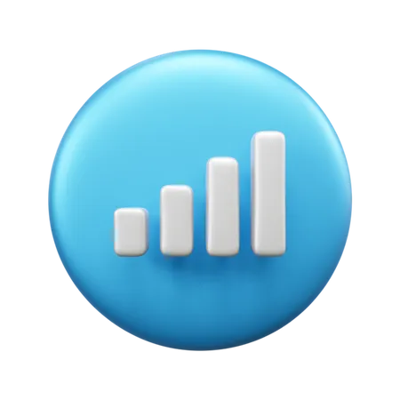 Business Graph  3D Icon