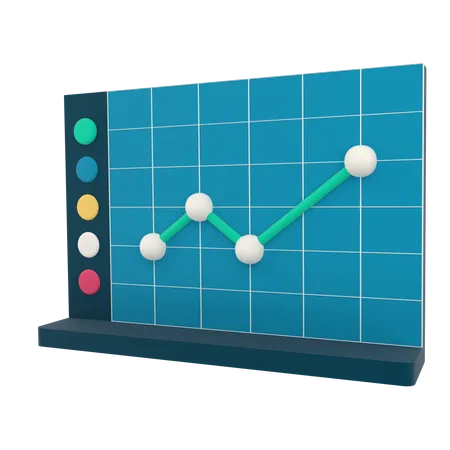 Business Graph  3D Icon