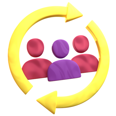 Business Group  3D Icon