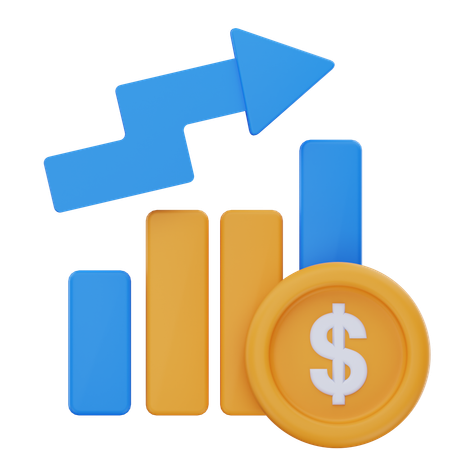 Business Growth  3D Icon