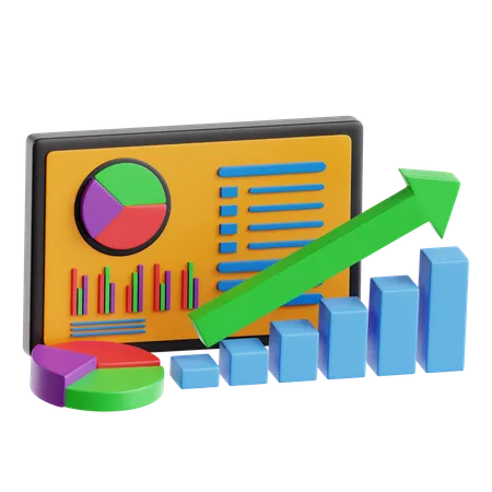 Business Growth  3D Icon