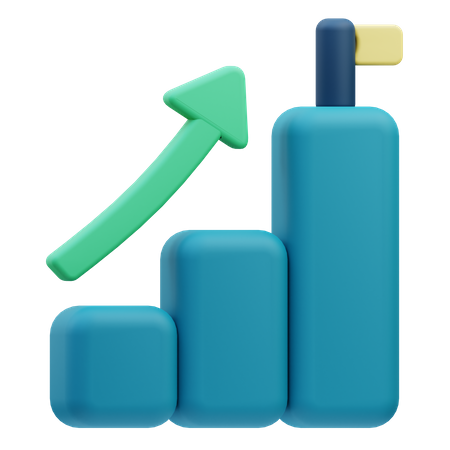 Business Growth  3D Icon