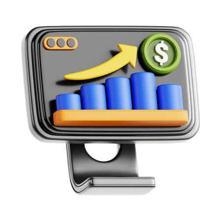 Business Growth  3D Icon