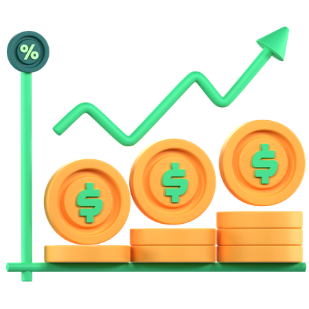 Business Growth  3D Icon