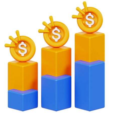 Business growth  3D Icon