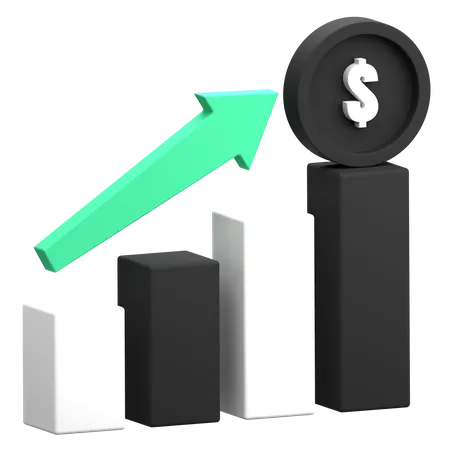 Business Growth  3D Icon