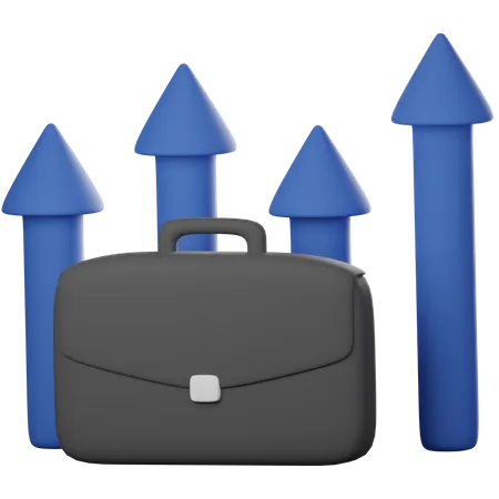 Business Growth  3D Icon