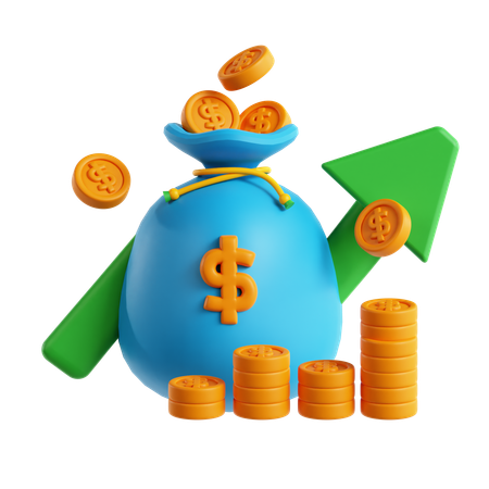 Business growth  3D Icon