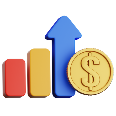 Business Growth  3D Icon