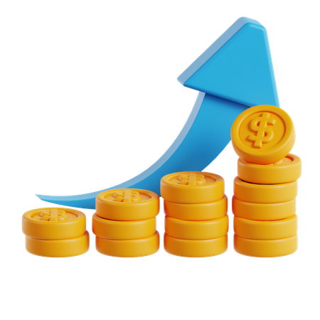 Business Growth  3D Icon