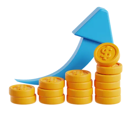 Business Growth  3D Icon