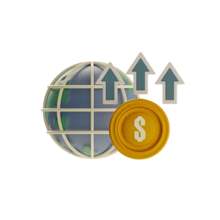 Business Growth  3D Icon