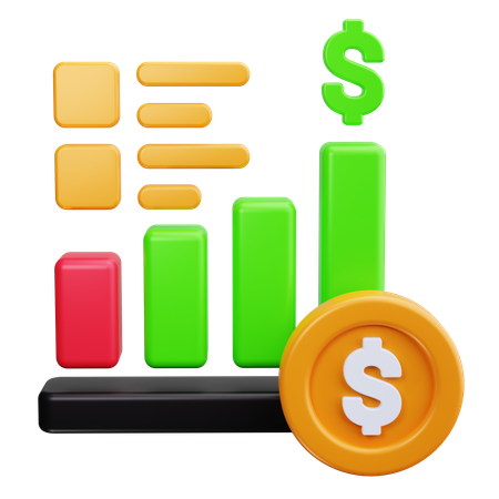 Business Growth  3D Icon