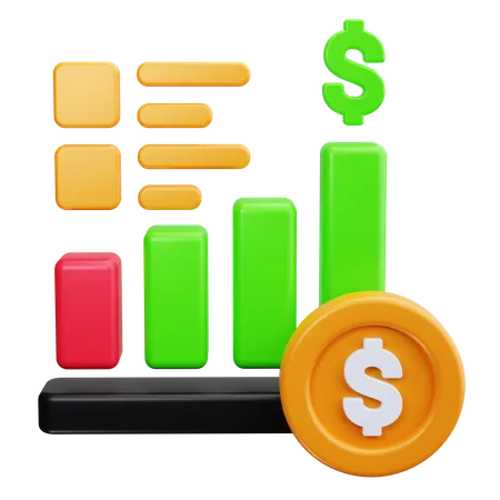 Business Growth  3D Icon