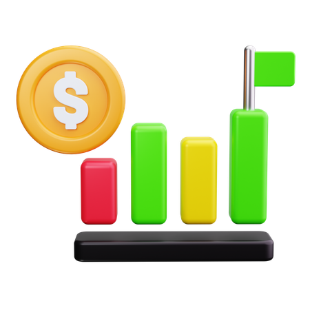 Business Growth  3D Icon