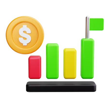 Business Growth  3D Icon