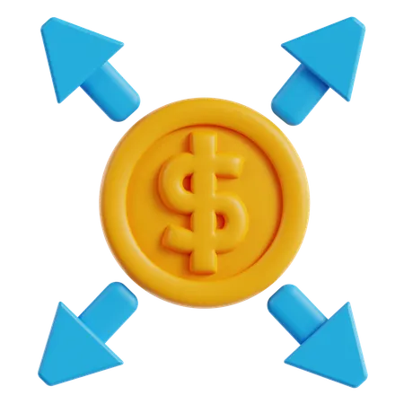 Business Growth  3D Icon