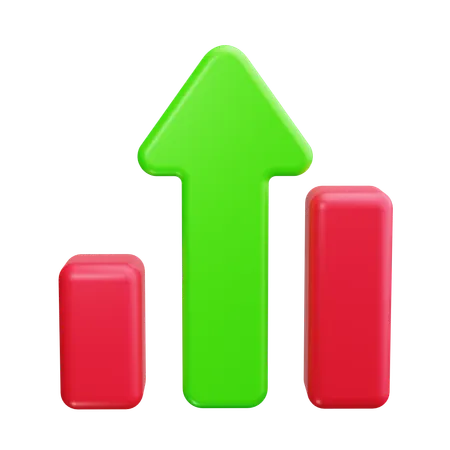 Business Growth  3D Icon