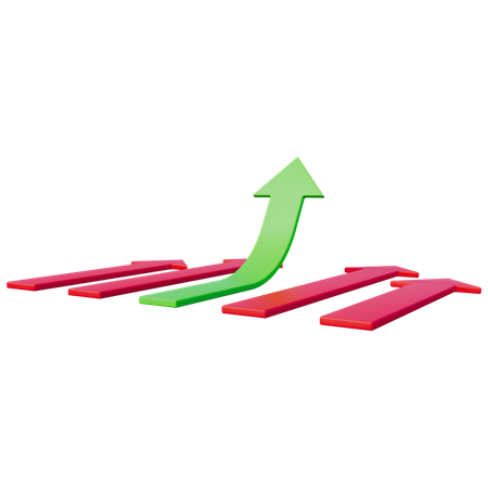 Business Growth  3D Icon